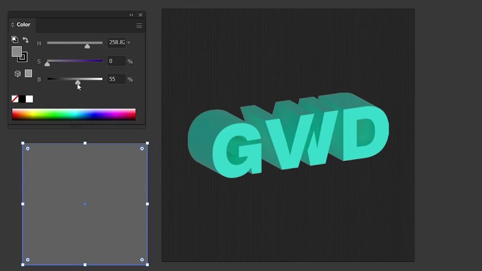 Brightness scale from black to white demonstrating light absence and presence