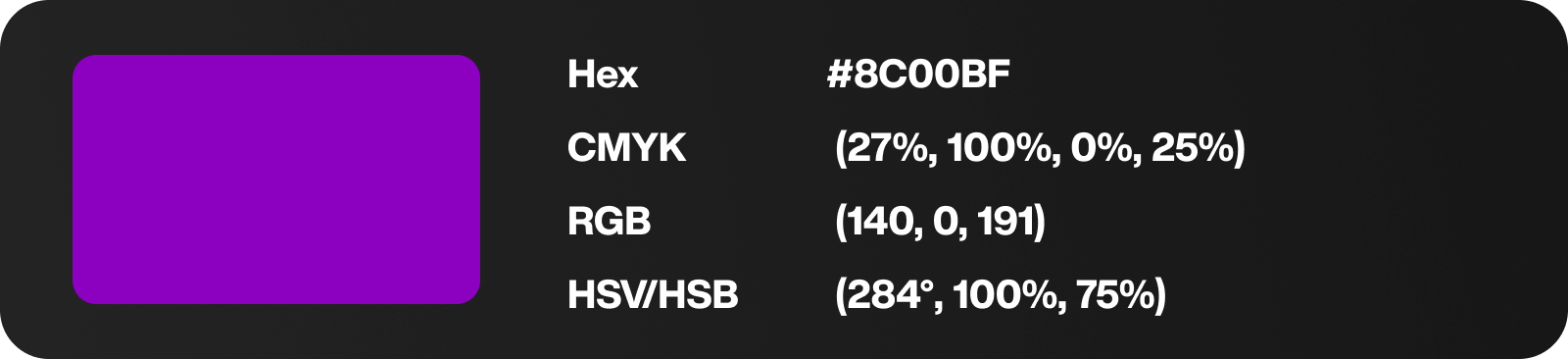 Purple color psychology infographic showing associated emotions and meanings