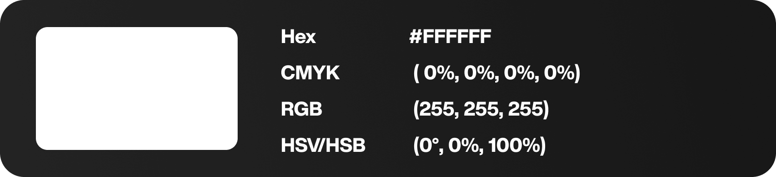 White color psychology infographic showing associated emotions and meanings
