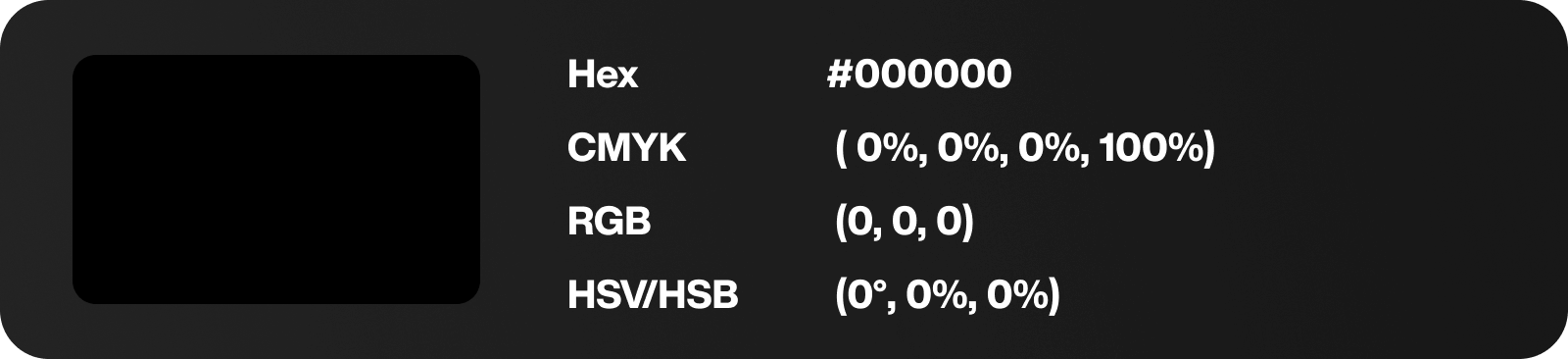 Black color psychology infographic showing associated emotions and meanings