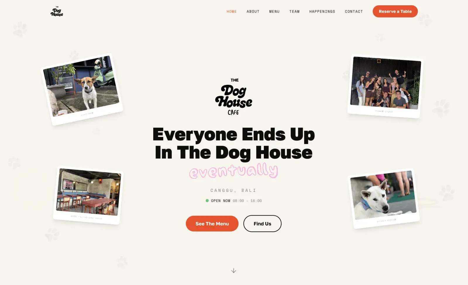 The Dog House Bali project screenshot