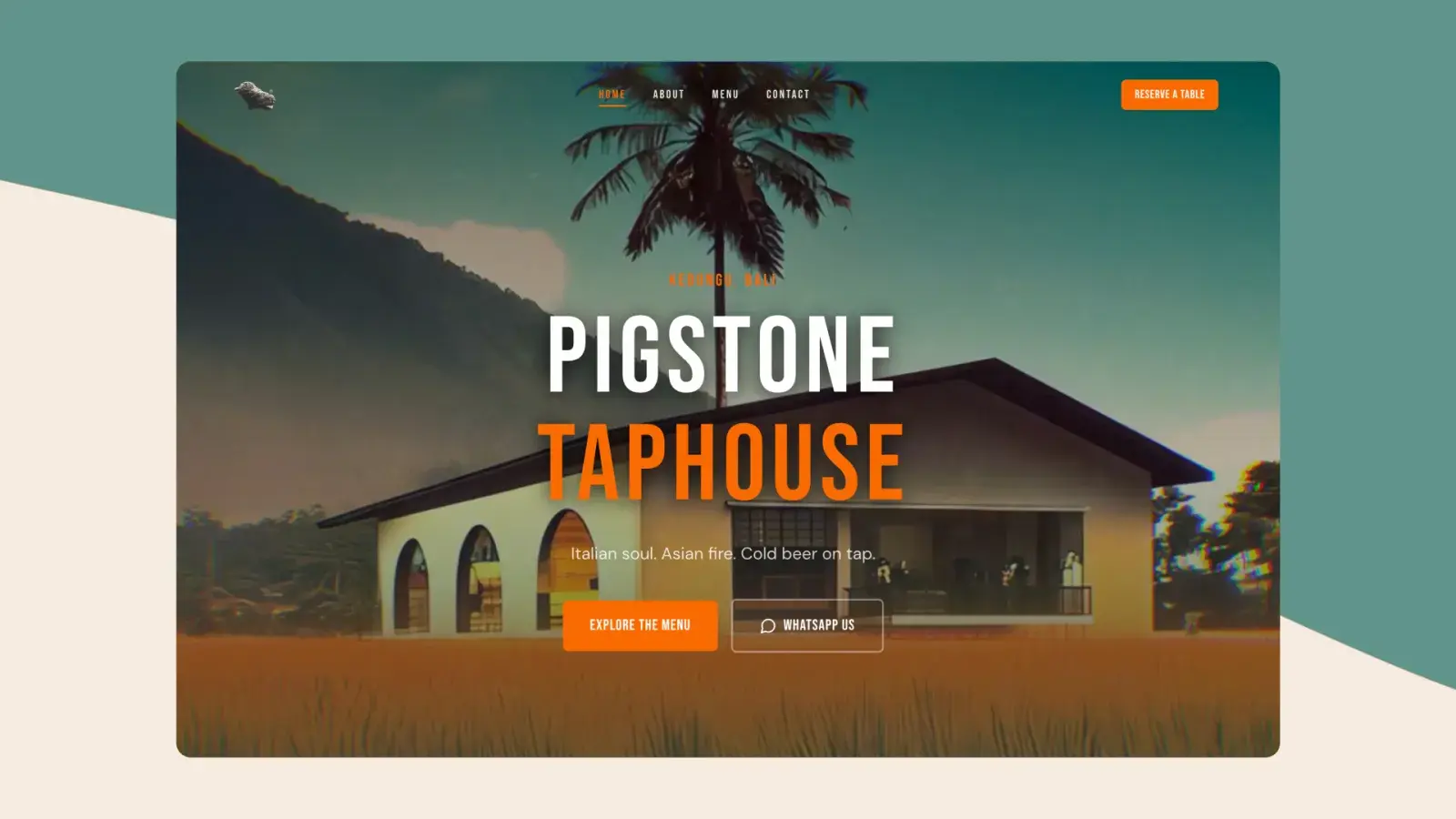 Pigstone Taphouse project screenshot