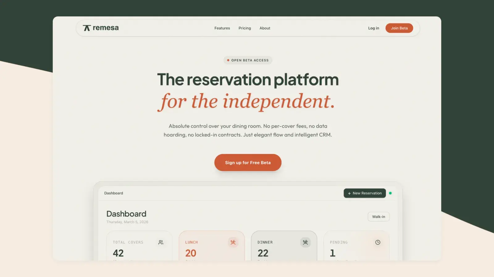 Remesa project screenshot